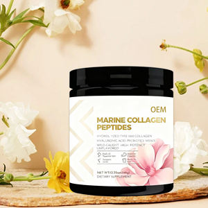 Poudre de collagène <span class=keywords><strong>marin</strong></span> hydrolysé personnalisable OEM/ODM <span class=keywords><strong>pour</strong></span> la peau, les cheveux, les ongles et les <span class=keywords><strong>articulations</strong></span> - Complément alimentaire - Product Image 1
