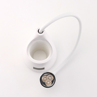 Capteur tactile sur anneau en métal pour une utilisation facile Lampe à ongles à faisceau focalisé rechargeable pour les pointes de Gel souple à durcissement Flash et manucure à ongles en Gel