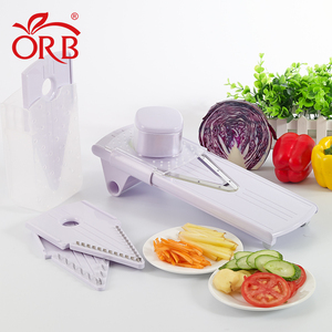 gratuit ménage cuisine v lame en forme de fabricant de salade de pommes de terre trancheuse légume <span class=keywords><strong>mandoline</strong></span> trancheuse - Product Image 5