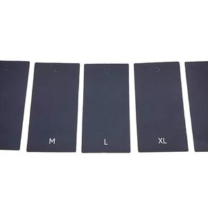Étiquettes suspendues personnalisées en papier couché écologiques et durables avec logo imprimé en gros pour sacs et chaussures, couleurs personnalisées - Product Image 5