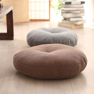 Gối tựa lưng, đệm ngồi kiểu Nhật Bản, chất liệu vải lanh cotton dày dặn, phong cách Bắc Âu, có thể tháo rời và giặt được, dùng làm đệm ngồi cạnh cửa sổ. - Product Image 3