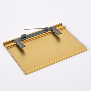 Targhette Identificative in Argento con Spilla, Badge in Metallo Riutilizzabile per Dipendenti di Aziende e Hotel - Product Image 6