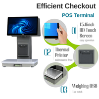 Terminal Penjualan All-in-One, Timbangan POS, Mesin Kasir AI, Mesin Kasir Toko, Sistem POS Supermarket, Terminal Pembayaran