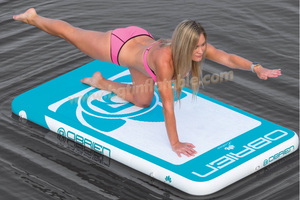 Nuevo 2025 équipement de gymnastique tapis de <span class=keywords><strong>yoga</strong></span> personnalisé rouleau <span class=keywords><strong>flexi</strong></span> tapis de gymnastique tapis d'eau de <span class=keywords><strong>yoga</strong></span> gonflable - Product Image 4