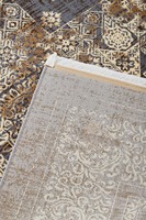 Tapis persan vintage moderne pour salon et chambre à coucher, tapis en polypropylène tissé à la machine, doux, épaisseur 11 mm, antidérapant, lavable