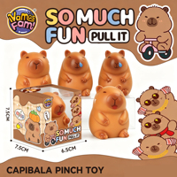 Jouet Squishy en Plastique Capybara Mignon Anti-Stress Dessin Animé pour Enfants et Adultes – Libérez Vos Émotions – Vente Chaude