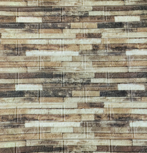 Papier peint <span class=keywords><strong>Mural</strong></span> 3D imperméable en bois naturel, couleur or, blanc, motif arbre de forêt, liège métallique - Product Image 5