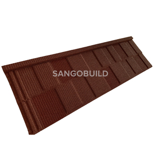 โรงงานผลิตแผ่นหลังคาเหล็กเคลือบทรายสีออสเตรเลีย ป้องกันความชื้น หนา 0.45 เกจ - Product Image 2