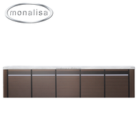 Grande piscine structurelle, spa de natation, baignoire, conteneur, piscine en fibre de verre sans fin