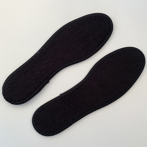 Solette traspiranti per scarpe nere da donna/uomo morbido ammortizzante da passeggio asciugamano strato di cotone in schiuma di lattice forato Comfort - Product Image 1