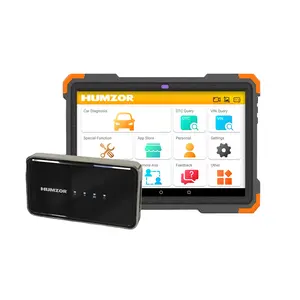 Software Scanner OBD originale Humzor NS366S aggiornamento gratuito a vita strumento diagnostico del sistema completo dell'auto con Tablet
