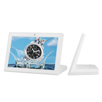 RK3566 Rockchip 2+16G Android13 8 Pulgadas Nuevo PC Todo en Uno de Escritorio Táctil Wifi RJ45 POE Gps Negro / Blanco Opcional.