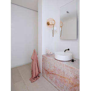 Newstar Custom moderno <span class=keywords><strong>marmo</strong></span> lucido lastra di parete con vetri pavimenti in <span class=keywords><strong>marmo</strong></span> naturale lastra di <span class=keywords><strong>marmo</strong></span> rosa lastra di <span class=keywords><strong>marmo</strong></span> - Product Image 3