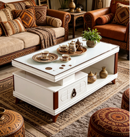 Meubles de salon, ensemble de meuble TV et table basse, style moderne, meuble TV et table centrale en MDF, style moderne, luxe