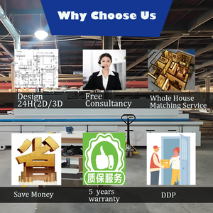 Fabricante Chino Venta Directa Muebles de Dormitorio de Alta Calidad <span class=keywords><strong>Armario</strong></span> de Madera Maciza para Almacenamiento de Ropa - Product Image 3