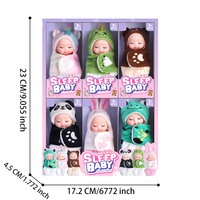 Muñeca Bebé Reborn, Juguete de Simulación, Mini Modelo Adorable de Recién Nacido, Niña o Niño, PVC, Regalo para Halloween, Navidad, Cumpleaños