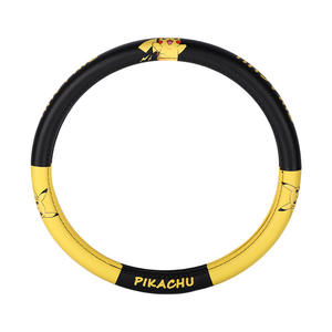 Appuie-tête de volant Picachu, appuie-tête de siège, ensemble de quatre pièces de produits d'intérieur pour toutes les saisons - Product Image 1