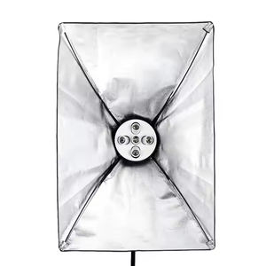 5 in 1 E27 5 Soket Bohlam Softbox Studio Fotografi 5 Tempat Bohlam Softbox Kotak Foto Aksesoris Kepala Lampu Tempat Soket - Product Image 2