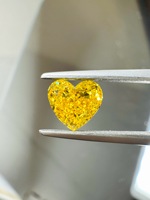 ICEWALD Diamante Cultivado en Laboratorio en Forma de Corazón, Diamantes Cultivados en Laboratorio de 1ct 4ct HPHT CVD Color D VVS VS Corte Fantasía Excelente Certificado IGI para Joyería