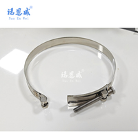Pince flexible pour conduit de ventilation de différentes tailles