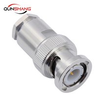 Connecteur BNC mâle en laiton RF, ensemble de 5 pièces avec boîtier en cuivre pour câble 50-2-2, adaptateur BNC-J-2 Q9-J4 IP20