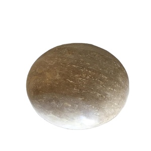 2025 boules décoratives en travertin de Style turc moderne fontaine d'eau à boule flottante en marbre Durable pour jardin extérieur fabriqué en turquie - Product Image 1