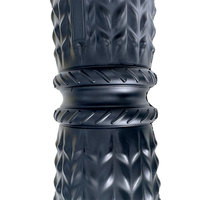 Pasokan langsung PU busa produsen kebugaran otot Yoga kolom Hollow roller 33*13.6cm Diameter dalam 9cm disesuaikan untuk