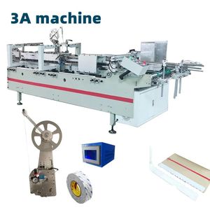 CQT-DSA2 Automatic Double-sided Adhesive Pasting Machine Cardboard Box Making Machine <b>Folder</b> Gluer - Product Image 1
