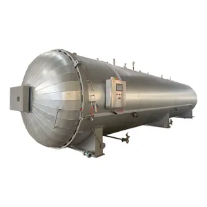 Rubber roller ,shore high temperature steam or hot air heating curing chamber rubber autoclave