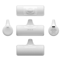 IWALK Extreme Tiny 4500mAh 15W Cargador de Teléfono USB-C de Carga Rápida, Cargador Universal Portátil Mini Delgado con Banco de Energía Inalámbrico