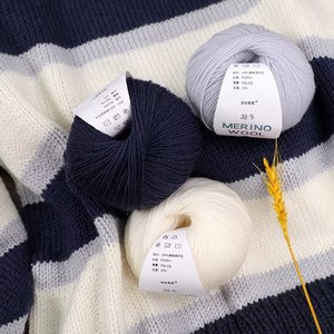 Bán Buôn Cừu Len Sợi 50G/Bóng 4ply Hilo De Lana Merino New Zealand Len Sợi Cho Tay Đan Bé Áo Len Sợi Crochet - Product Image 5