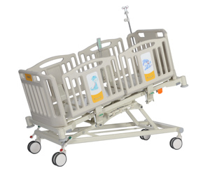 Cuna de bebé Hochey, cama de hospital pediátrica manual de lujo con 2 bielas para Centro Hospitalario infantil y Cinlic - Product Image 3
