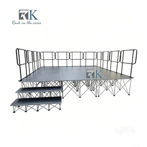 Scène Modulaire Démontable Portable pour Écoles et Spectacles – Vente en Gros - Product Image 1
