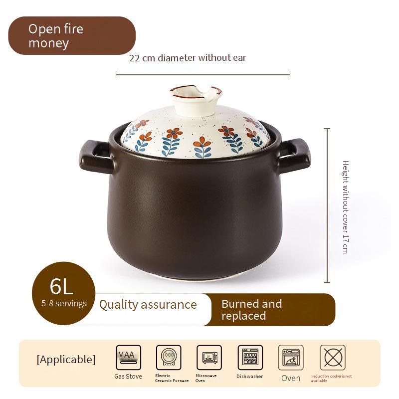 6l open flame model suitable for stewing whole chicken
