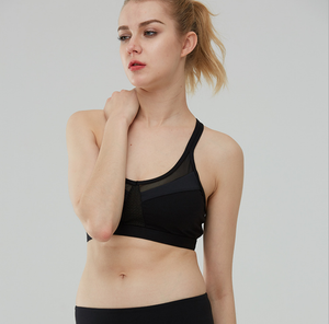 <span class=keywords><strong>Fitness</strong></span> Mujer Sexy Yoga desgaste de la Yoga de <span class=keywords><strong>las</strong></span> señoras de sujetador de alta apoyo Cruz Push Up Tops Sujetador deportivo - Product Image 5