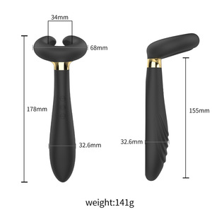 Vibrador de Doble Penetración con 3 Motores para Punto G, Estimulador de Clítoris, Masajeador Anal y Vaginal, Juguetes Sexuales para Parejas - Product Image 4
