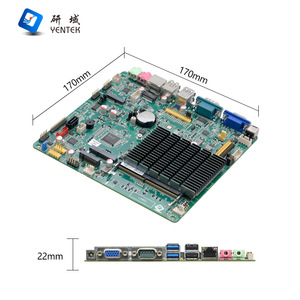 Carte mère industrielle Yentek Mini ITX Celeron N4020 DDR4 monocanal LGA 1151 SATA avec réseau et son intégrés - Product Image 3