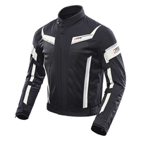 Veste de moto en maille pour homme DUHAN, vêtements de course de moto respirants et résistants aux chocs pour l'été et les terrains accidentés