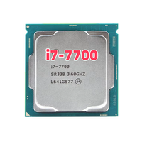 Processeur CPU d'occasion LGA 1151 65W 14nm I7-7700 8700 Quad-Core Six Core pour ordinateur de bureau 3.6GHz 4.6GHz