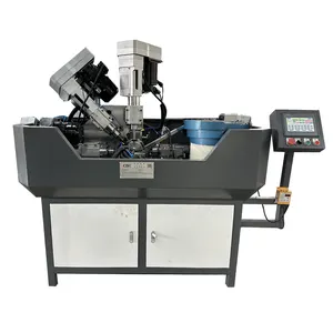 Fully Automatic Servo Rotary Table High Efficiency Drilling and Tapping Machine with Vibration Bowl Feeder