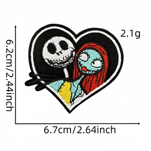 Rouleau <span class=keywords><strong>de</strong></span> bœuf crâne <span class=keywords><strong>de</strong></span> style jour mexicain fabriqué en usine Rose avocat Design fer sur des patchs <span class=keywords><strong>de</strong></span> vacances brodés mexicains morts - Product Image 4