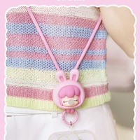 100% Authentique BabyNanci Fluffy Party Series Breloque de téléphone, Boîte mystère, Figurine, Petit porte-clés, Poupée, Cadeau tendance labubu