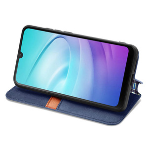 Étui en cuir pour <span class=keywords><strong>Blackview</strong></span> A200 A100 A96 A90 A80S A80 <span class=keywords><strong>Pro</strong></span> A70 A55 OSCAL <span class=keywords><strong>C20</strong></span> étui portefeuille à rabat avec béquille - Product Image 5