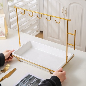 Parrilla Colgante de Lujo para Barbacoa, Exhibición de Aperitivos, Plato para Frutas, Soporte para Brochetas de Kebab, Venta Caliente - Product Image 3