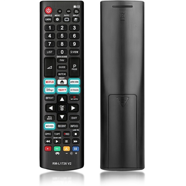 RM-L1726 V2 New Universal Remote Control Use for All LG TV Remote, Updated Replacement for Smart TV with 6 Shortcut Buttons