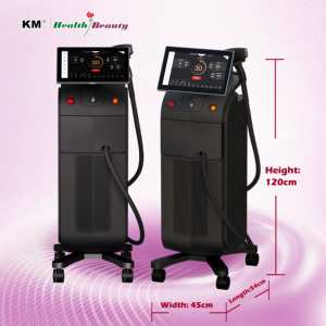 Dispositivo Médico Comercial de 1200w y 808nm, Láser de Diodo Triple de 3 Longitudes de Onda: 755, 808 y 1064 nm, Máquina de Láser de Diodo de Titanio de 810nm - Product Image 1