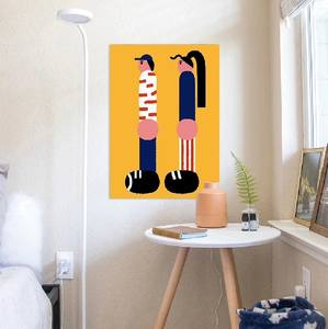 Benutzer definierte große Größe Business Poster Drucken Bunte Filmmusik Werbung Produkt werbung auf Fancy Paper - Product Image 1