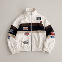 Veste de course unisexe en toile à blocs de couleur avec logo personnalisé, à capuche, séchage rapide, streetwear OEM ODM