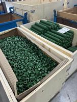 Xylan 1070 Xylan1014 ASTM A193 Grade B7M Baut dan Mur ASTM A194 Gr 2hm NACE MR0175 Batang Berulir Penuh dan Mur Heksagonal