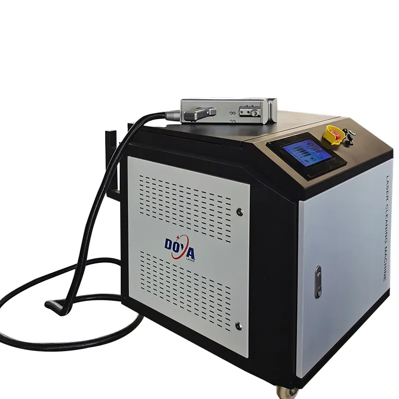 Macchina portatile industriale di pulizia del Laser della fibra di applicazione di rimozione della vernice della ruggine di 200 w 500 watt